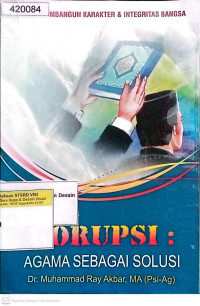 Image of Korupsi : Agama Sebagai Solusi