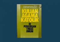 Image of Kuliah Agama Katolik di Perguruan Tinggi Umum