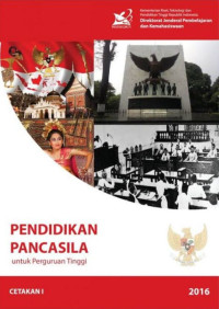 Image of Pendidikan Pancasila Untuk Perguruan Tinggi
